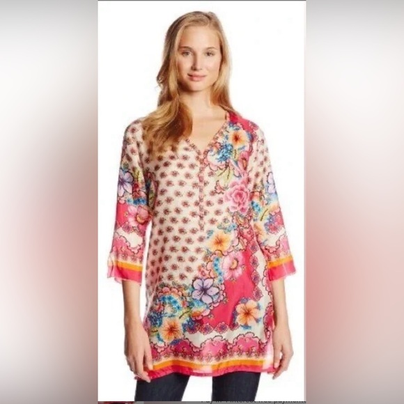 Johnny Was Tops - yama kelis tunic
